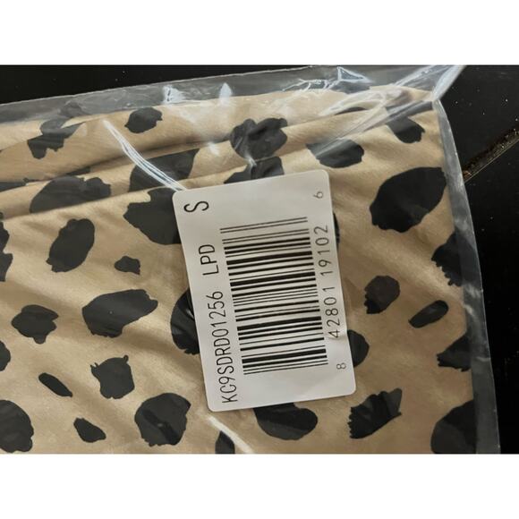 NWT kourt Satin Midi Skirt Leopard Print - Picture 9 of 11